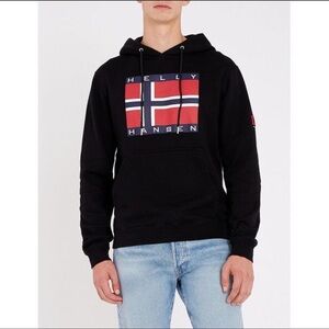Helly Hansen Sandro Paris Sweater Hoodie 100% Cotton Men’s Size Small